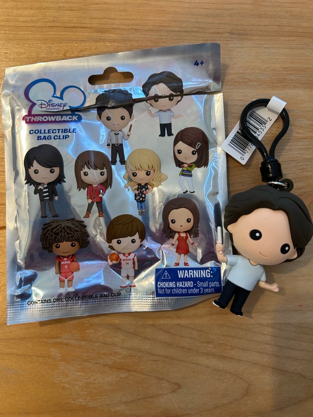 Disney Channel Throwback Collectible Bag Clip as Max Russo